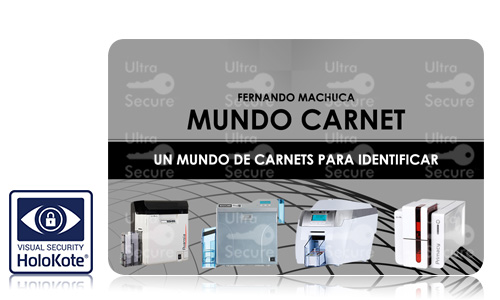 Carnet con seguridad Magicard Holokote