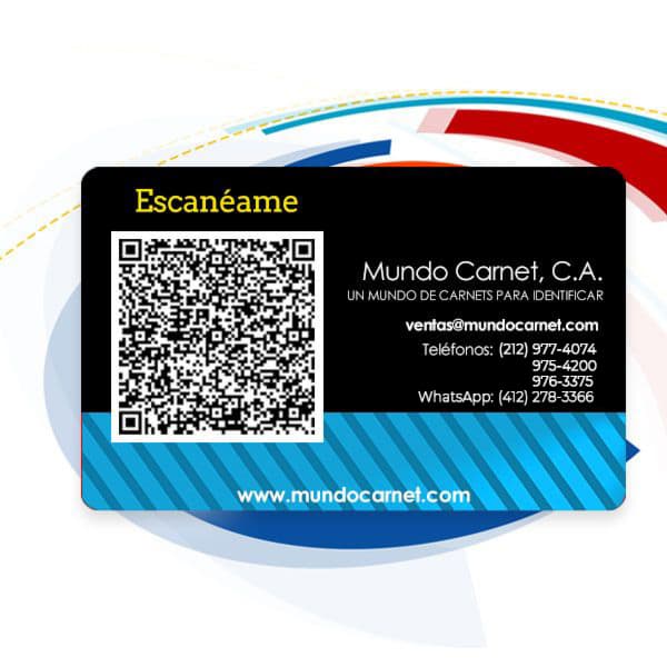 Carnet en PVC Mundo