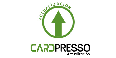 Software CardPresso Actualización CP12X5